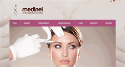 Desktop Screenshot of medinel.cz